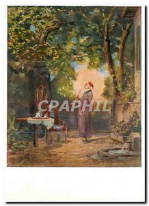 Modern Postcard Carl Spitzweg Morgenlied