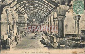 Old Postcard Angers Hopital Saint Jean Le Cloitre