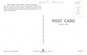 Hops Farm Cotton Postcard