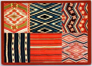 Postcard - New Mexican 18th and 19th-century textiles - New Mexico