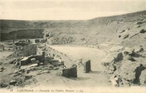 Tunisia Carthage Roman Theatre ruins