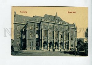 3159479 Poland KRAKOW CRACOW University Vintage postcard