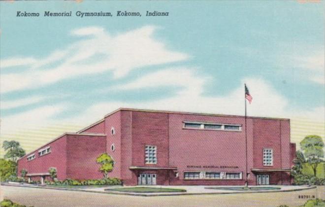 Indiana Kokomo Memorial Gymnasium Curteich