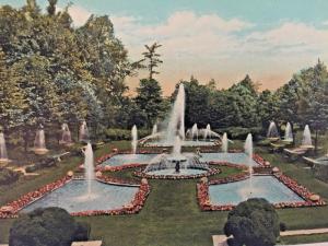 Postcard Water Garden, Longwood Garden near Wilmington, DE   Y9