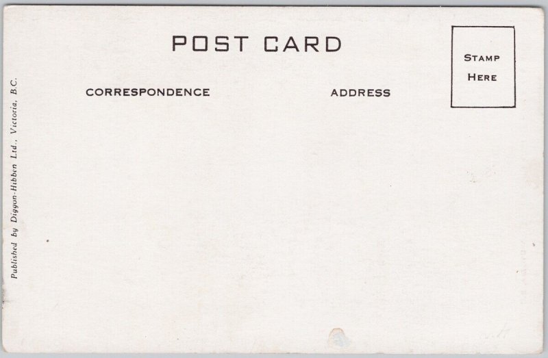 Victoria BC Metropolitan United Church British Columbia Canada Postcard H69