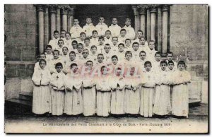 Old Postcard The The Little Singers of Paris Paris in October 1909