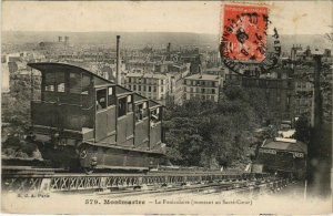 CPA PARIS 18e Montmartre LE Funiculaire (36806)