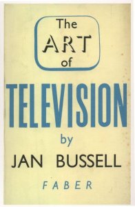 The Art Of Television Jan Bussell 1952 Book Postcard