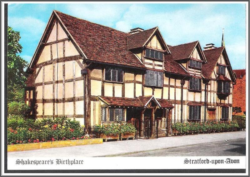England Shakespeare's Birthplace - [FG-177]