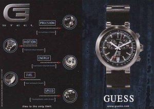 Advertising Guess Watches Canada