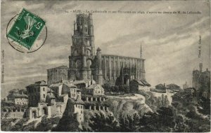 CPA ALBI La Cathedrale et ses Environs en 1849 (1087415)