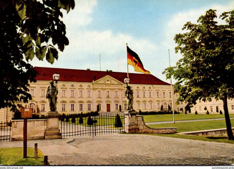 Germany Berlin Schloss Bellevue Amtssitz des Bundespraesidenten