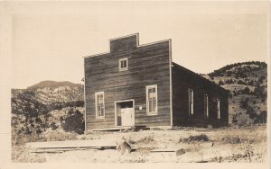 H32/ Howard Colorado RPPC Postcard c1910 Town Hall Building