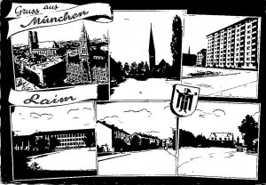 Germany Muenchen Gruss Aus Greetings Multi View 1967