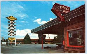 CHEYENNE, Wyoming  WY   Roadside  CHEYENNE MOTEL  Lincoln Way    Postcard