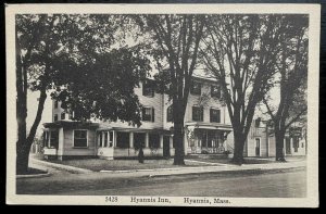 Vintage Postcard 1907-1915 Hyannis Inn, Cape Cod, Hyannis, Massachusetts (MA)