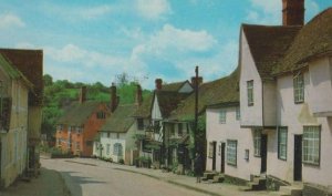 The Street Kersey Suffolk Rare 1970s Postcard