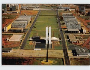 Postcard National Congress and Ministries Esplanade, Brasília, Brazil