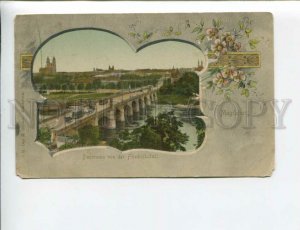 3173591 GERMANY MAGDEBURG Friedrichstadt TRAM Vintage postcard