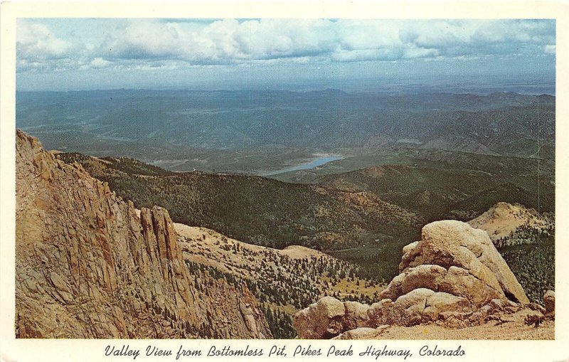 Lot 34 usa valley view from bottomless pit pikes peak highway colorado
