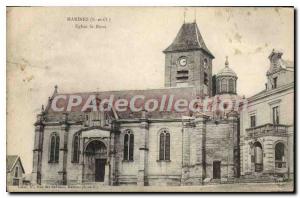 Postcard Old Church St Remi Marines