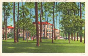 US    PC2245 JOHN D ARCHBOLD MEMORIAL HOSPITAL, THOMASVILLE, GA