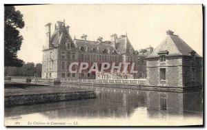 Old Postcard The castle Coutances