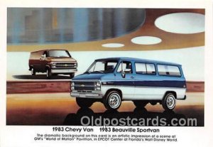 1983 Chevy Van 1983 Beauville Sportsvan Auto, Car Unused 