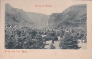 Germany Gruss Aus Dem Harz Eingang ins Bodethal