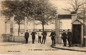 CPA Militaire - COMPIEGNE - Quartier Bourcier (91102)