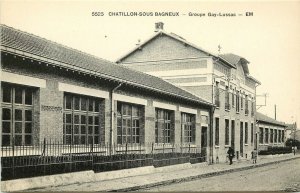 Vintage Postcard 5525 Chatillon-Sous-Bagneux, Groupe Gay-Lussac France Commune