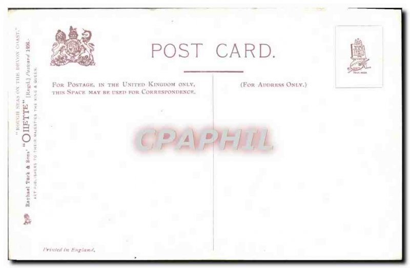 Postcard Old Torquay Ansteys Cove