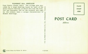 USA Pleasant Hill Kentucky Vintage Postcard 07.72 