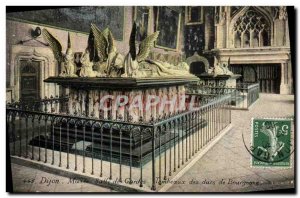 Old Postcard Dijon Museum Salle Des Gardes Tombs of the Dukes of Burgundy