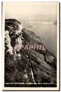 Aix les Bains - Ls Rocks Chambotte - Old Postcard