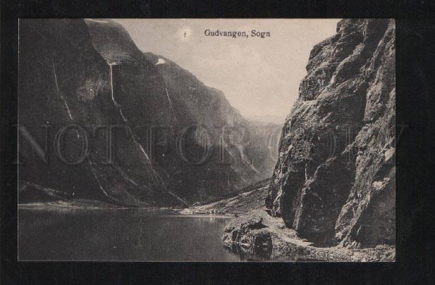 061258 NORWAY Gudvangen Sogn Vintage PC