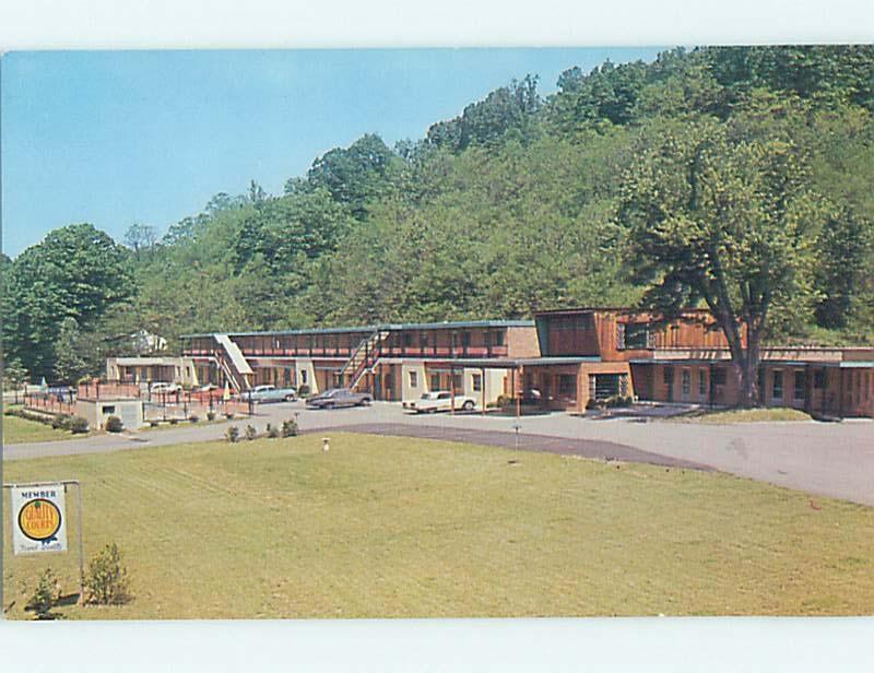 Pre-1980 MOTEL SCENE Parkersburg West Virginia WV hk0999