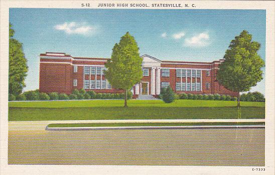 Junior High School Statesville North Carolina