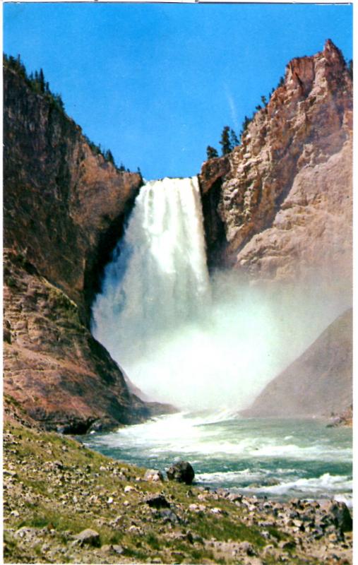 Haynes P28 SERIES #546 Lower Falls of the Y'stone, Yellowstone National Park