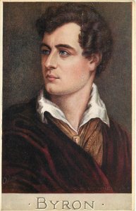 Tuck Postcard Men Of Letters Series II 2699 George Gordon Lord Byron Quinnell