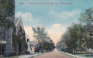 Wisconsin Oshkosh Trinity Church and Algoma Street