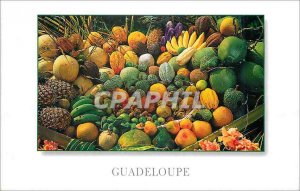 Postcard Modern Guadeloupe Tropical fruits