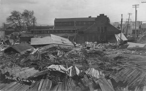 J80/ Dayton Ohio RPPC Postcard c1913 Flood Disaster Homes Stores 467