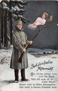 BG4135  steh ich in  mitternacht soldier germany military militaria propaganda