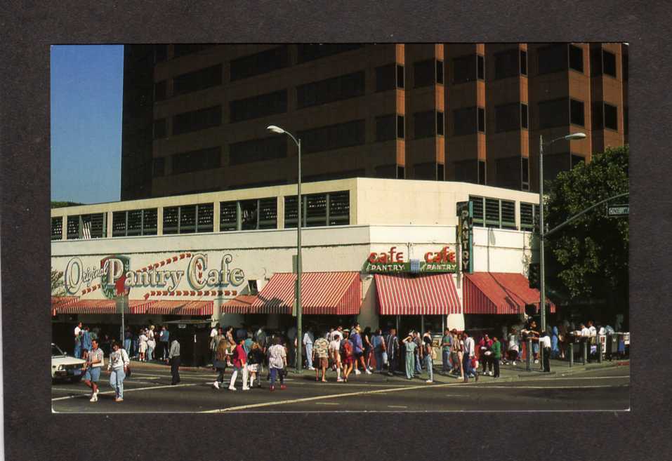 CA Original Pantry Cafe Restaurant Los Angeles California Mayor Riordan