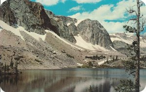 Lake Marie Medicine Bow National Park Southern Wyoming Vintage Postcard 