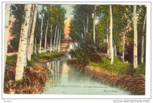 SAINT JEAN d'ANGELY, Le Canal Saint-Eutrope, Charente Maritime, France, 00-10s