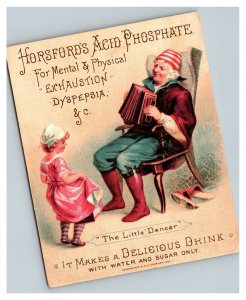 Vintage 1890's Victorian Trade Card Horsford's Acid Phosphate - Quack Medicine