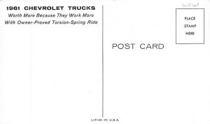1961 Chevy truck Trucks Unused 