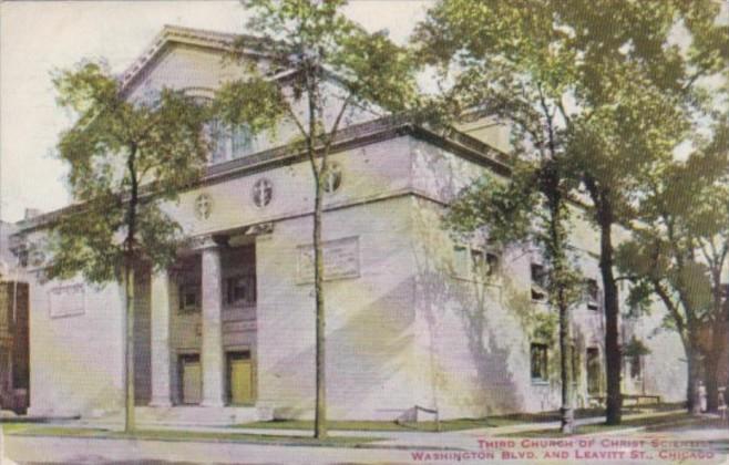 Church Third Church Of Christ Scientist Washington Boulevard & Leavitt Street...